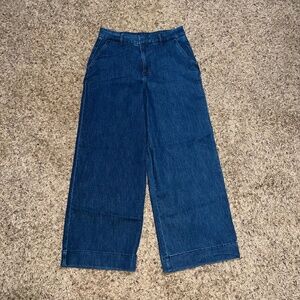 Nine West Wide-Leg Denim Pants – Size 12